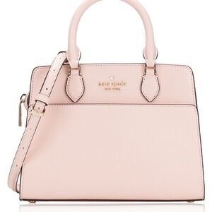 Kate Spade Madison Saffiano Leather Satchel Conch Pink